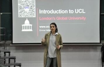 记领科教育英国伦敦大学学院招生宣讲活动