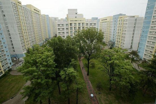 北京科技大学校园一角