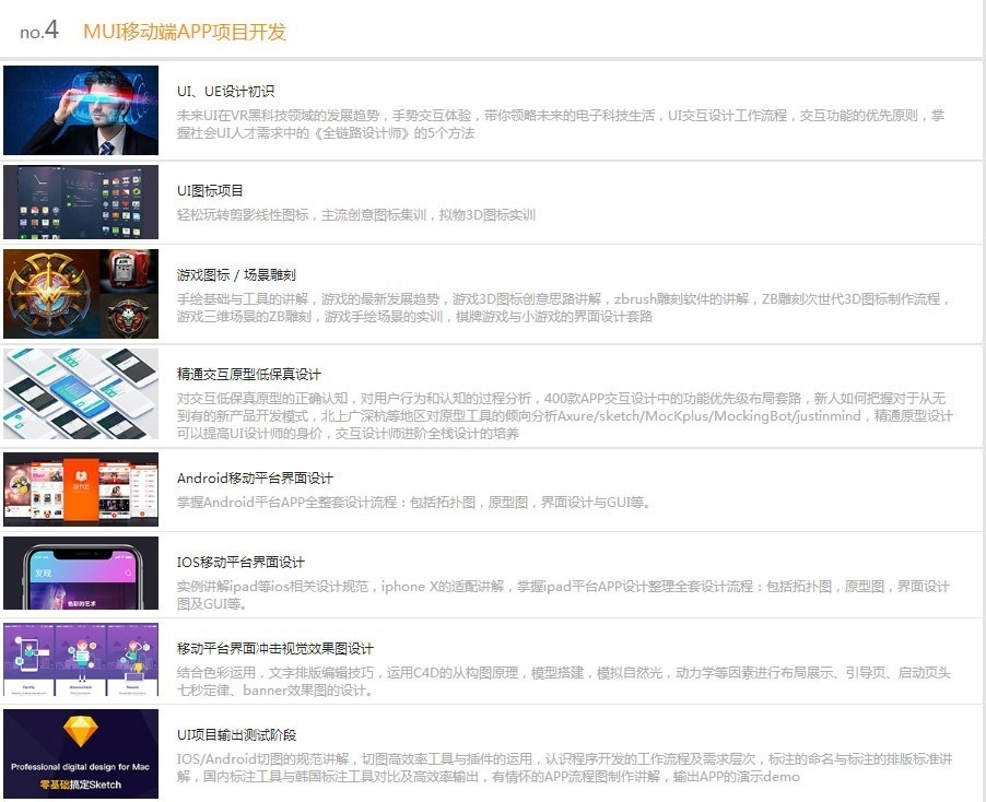 MUI移动端APP项目开发