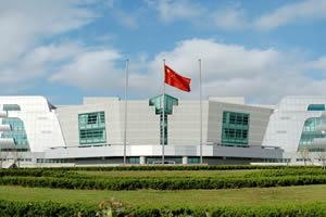 青岛大学出国留学校园环境教学楼