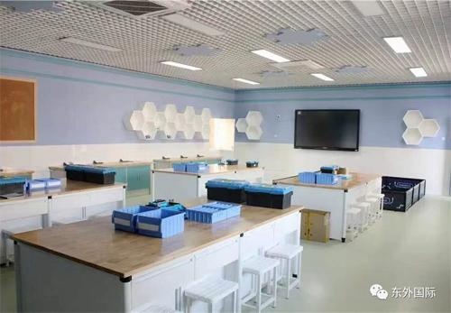南京东山外国语学校国际部教室