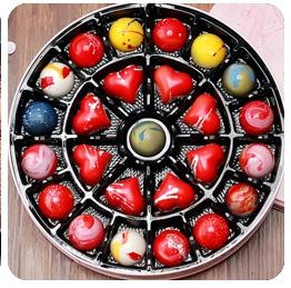 手工巧克力培训班学员作品图片