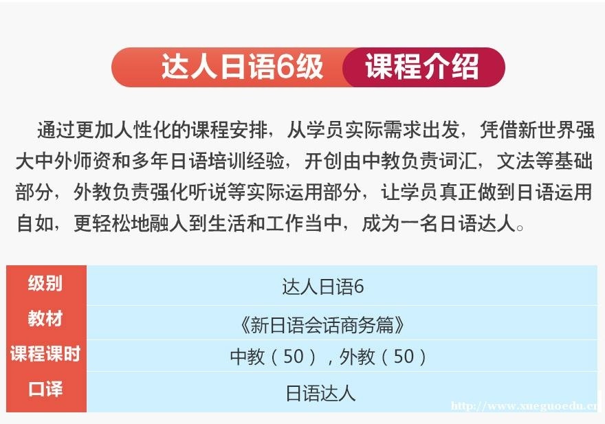 上海日语基础培训初级学习班 达人日语6