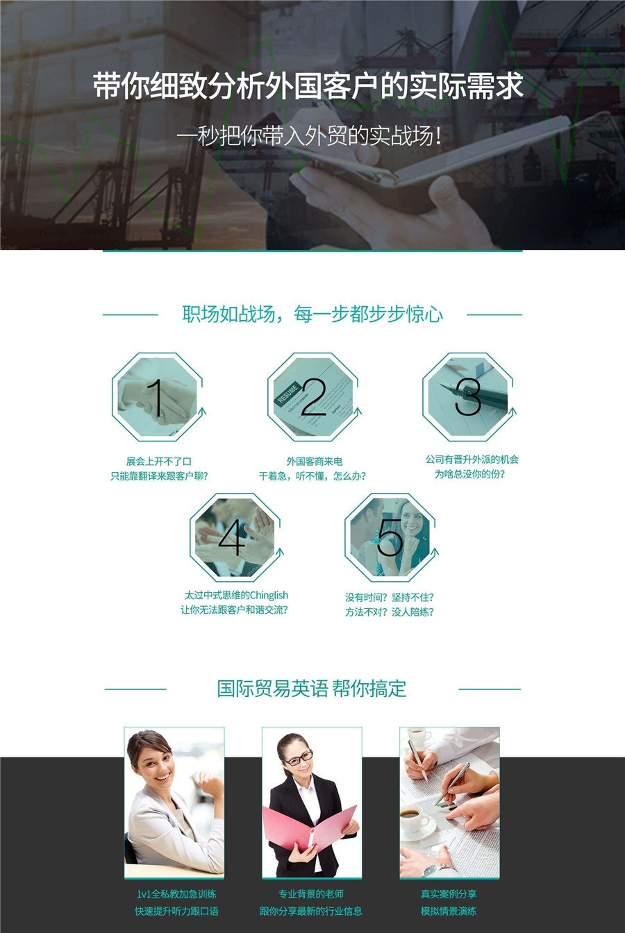 国际贸易英语在线培训