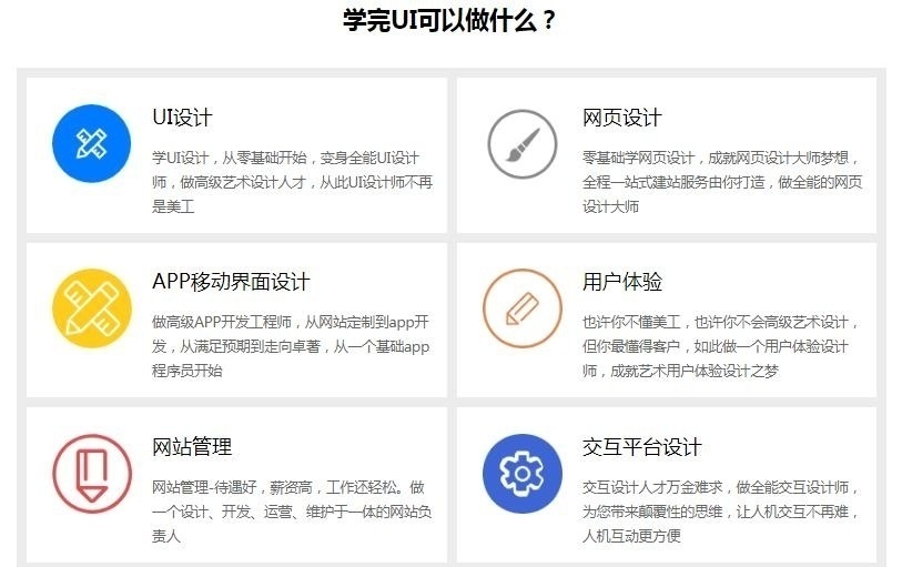 APP移动界面设计培训课程
