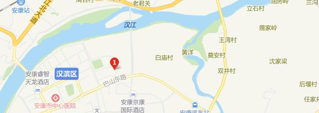 安康地图
