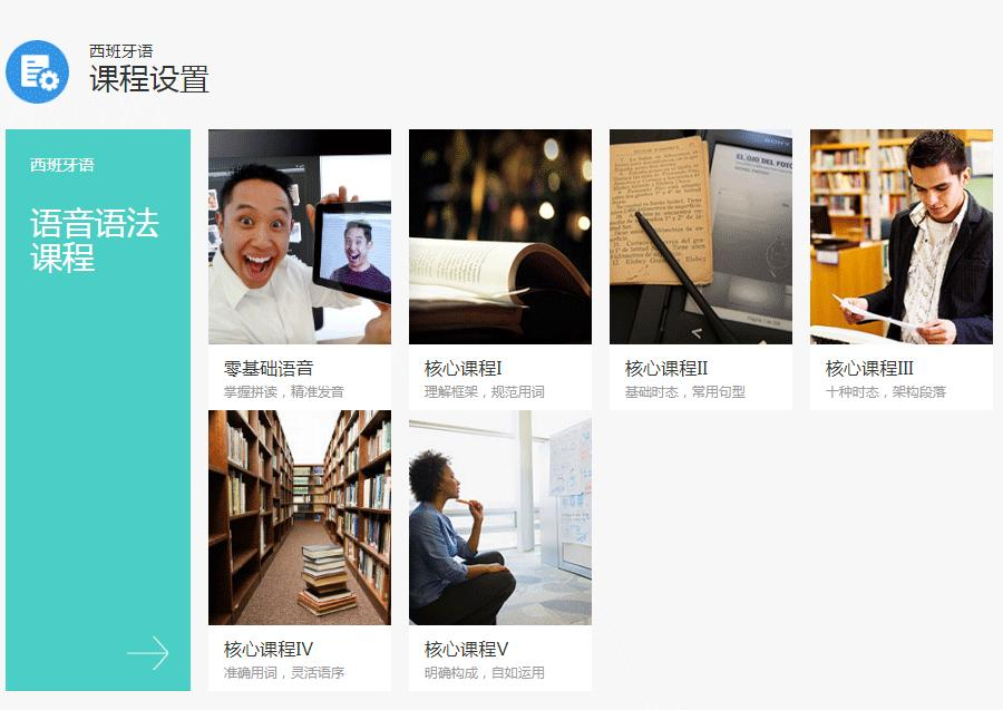 欧那西班牙语课程设置