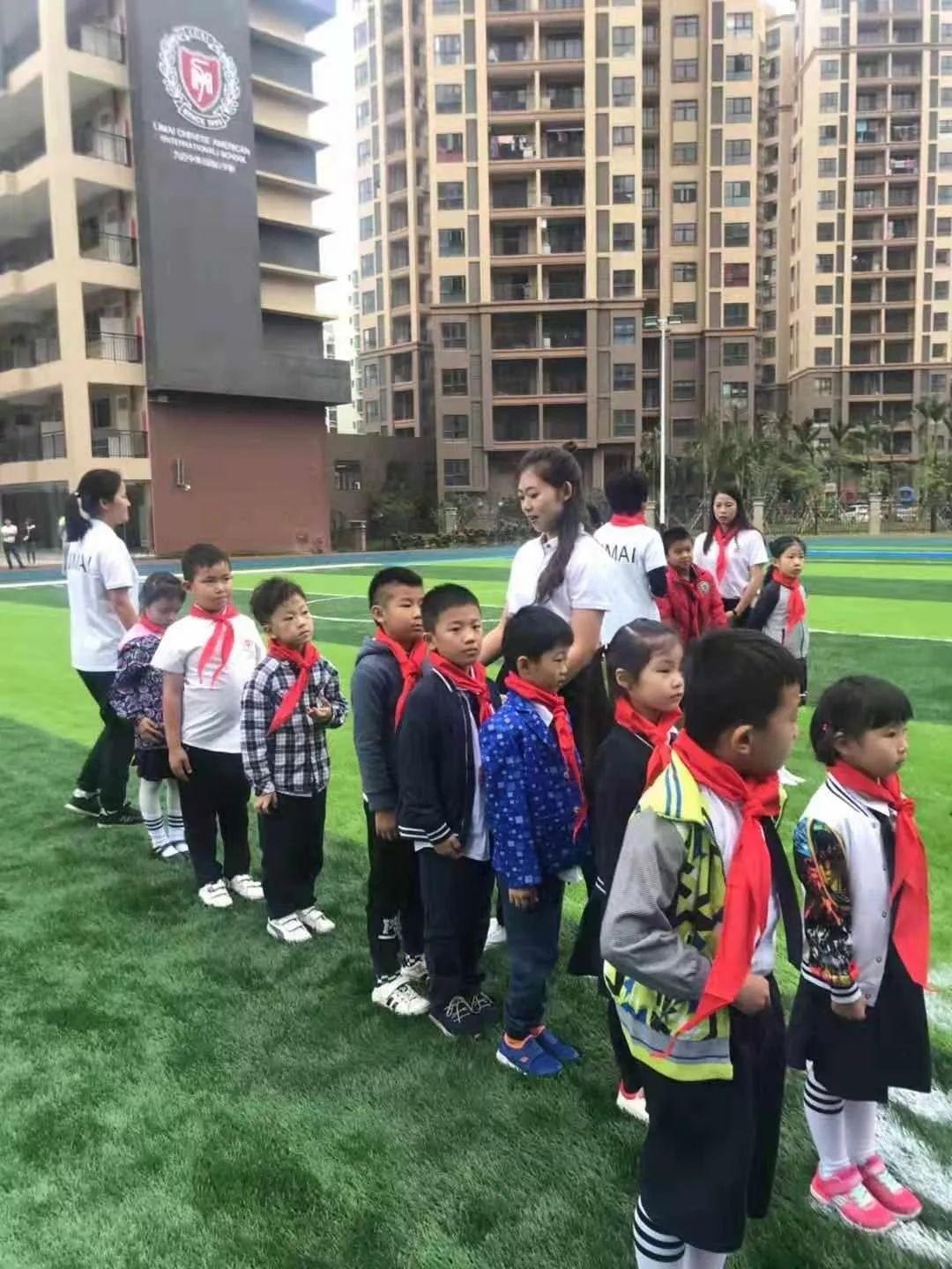 海南力迈中美学校举行春季体验班开学典礼