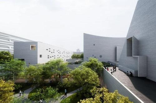 苏州山峰双语学校屋顶花园