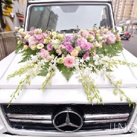 婚车插花