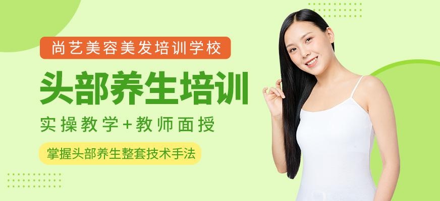 尚艺美容美发培训学校头部养生培训班