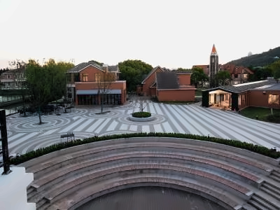 上海市松江区科德高级中学校园环境