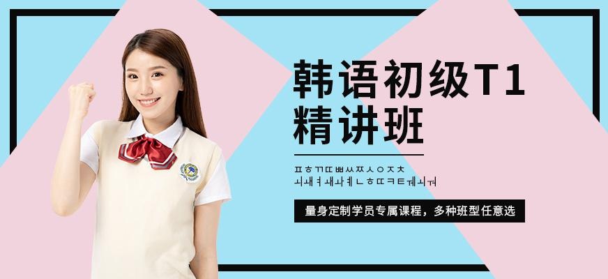 韩语初级T1精讲班