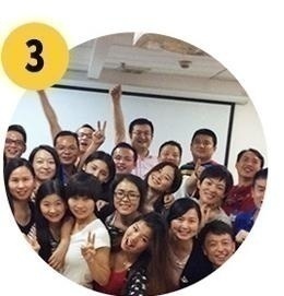 新励成生命的绽放课程学员合影