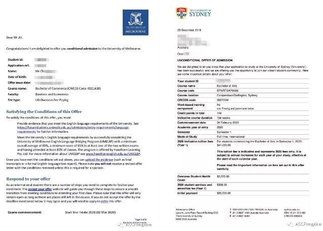 上海帕丁顿双语学校澳大利亚课程中心2019届毕业喜获offer