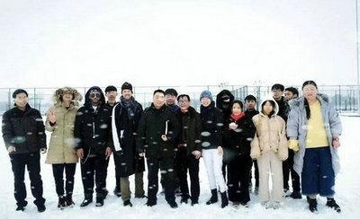 2018湖州帕丁顿双语学校校园初雪