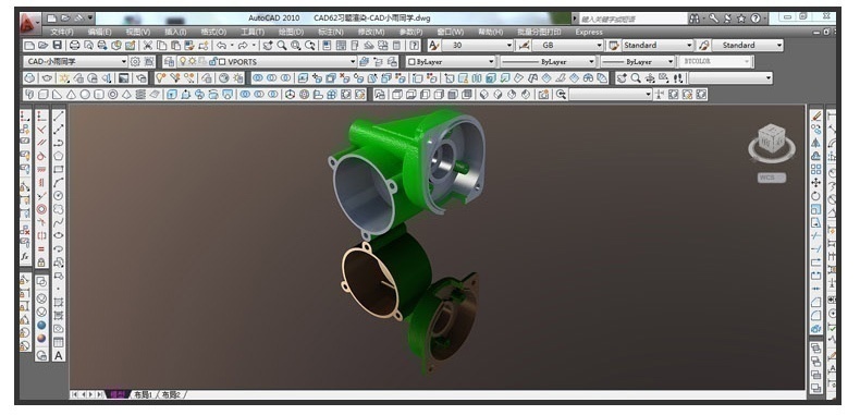 CAD培训学员作品