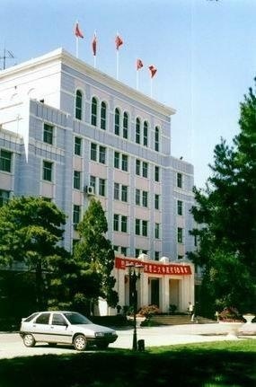 北京科技大学校园一角