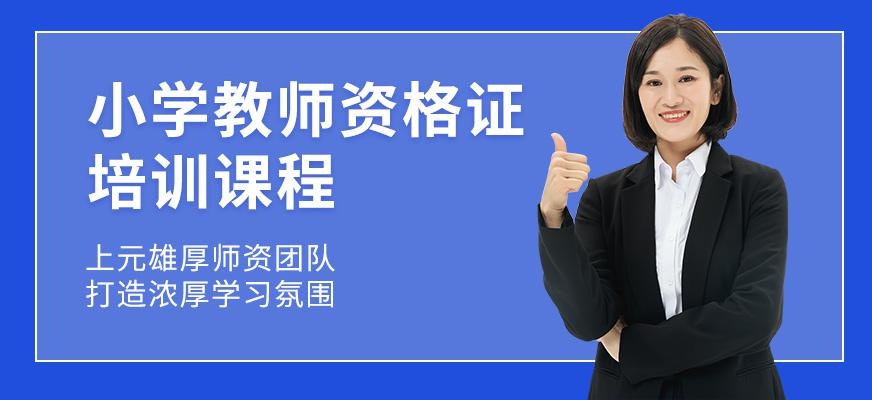 绍兴上元小学教师资格证培训班