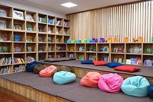 北京市通州区私立树人学校阅读室