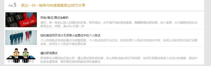 就业一对一指导与**高薪就业技巧分享