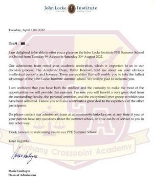 John Locke Institute夏校offer2.jpg
