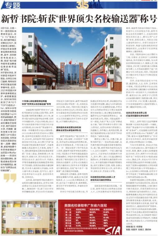 深圳新哲书院录取喜讯