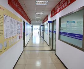 学校明亮的走廊