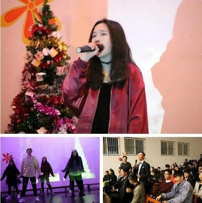 中加枫华国际学校学生用这场圣诞趴告诉你：青春应该这样躁！