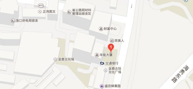 海口恒企会计明珠校区地址——百度地图