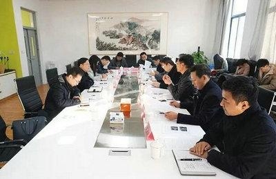 湖州市委常委副市长高屹一行莅临湖州帕丁顿双语学校检查工作：会议