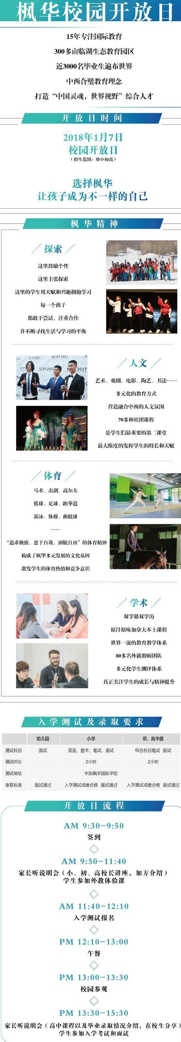 2018新年伊始：中加枫华国际学校开放日暖心开场!