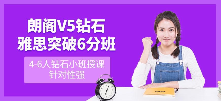 朗阁V5钻石雅思突破6分班