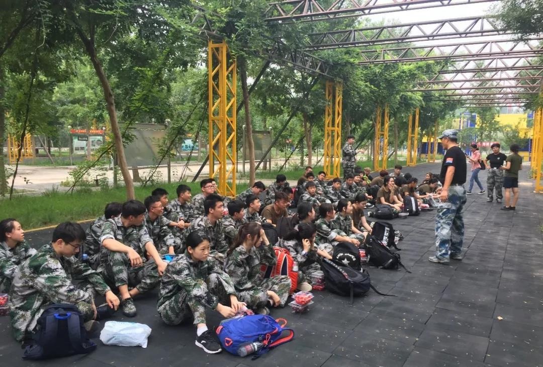 军训掠影清华志清国际2018级新生