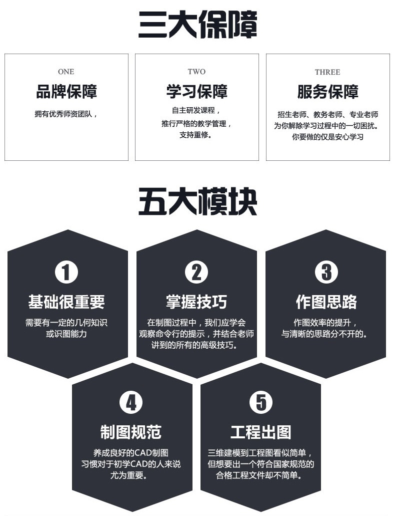 CAD培训班学习保障