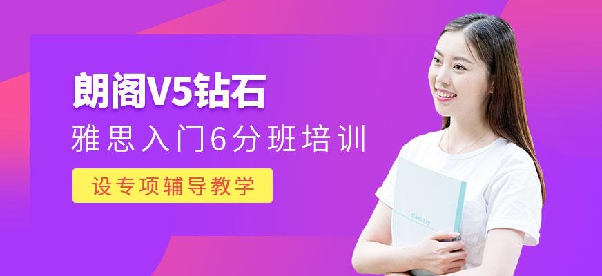 朗阁V5钻石雅思入门6分班