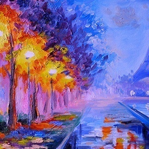 美术风景油画