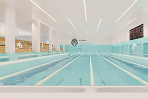 北京市顺义区诺德安达学校游泳馆