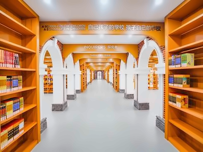 青岛明德双语学校图书馆