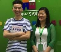 学员与泰语老师合照