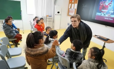 湖州帕丁顿双语学校首届开放日：外教体验课程