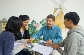IBS全日制英语培训班授课现场