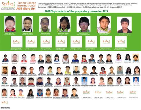 AEIS新加坡中小学考试课程