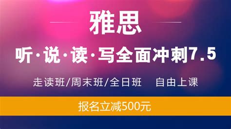 雅思5.5分VIP6人课程