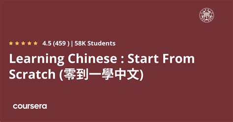 汉语学习精品入门课程