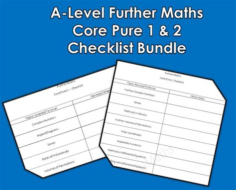 A-level备考核心课程