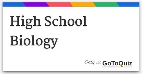 高中生物精讲课程