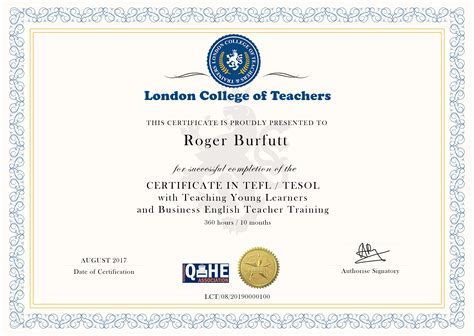 TESOL（国际教师资格证书）
