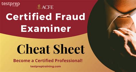 ACFE美国注册舞弊审查师认证