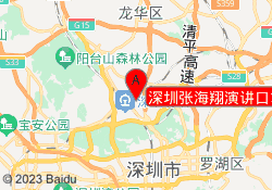 深圳张海翔演讲口才培训民治校区